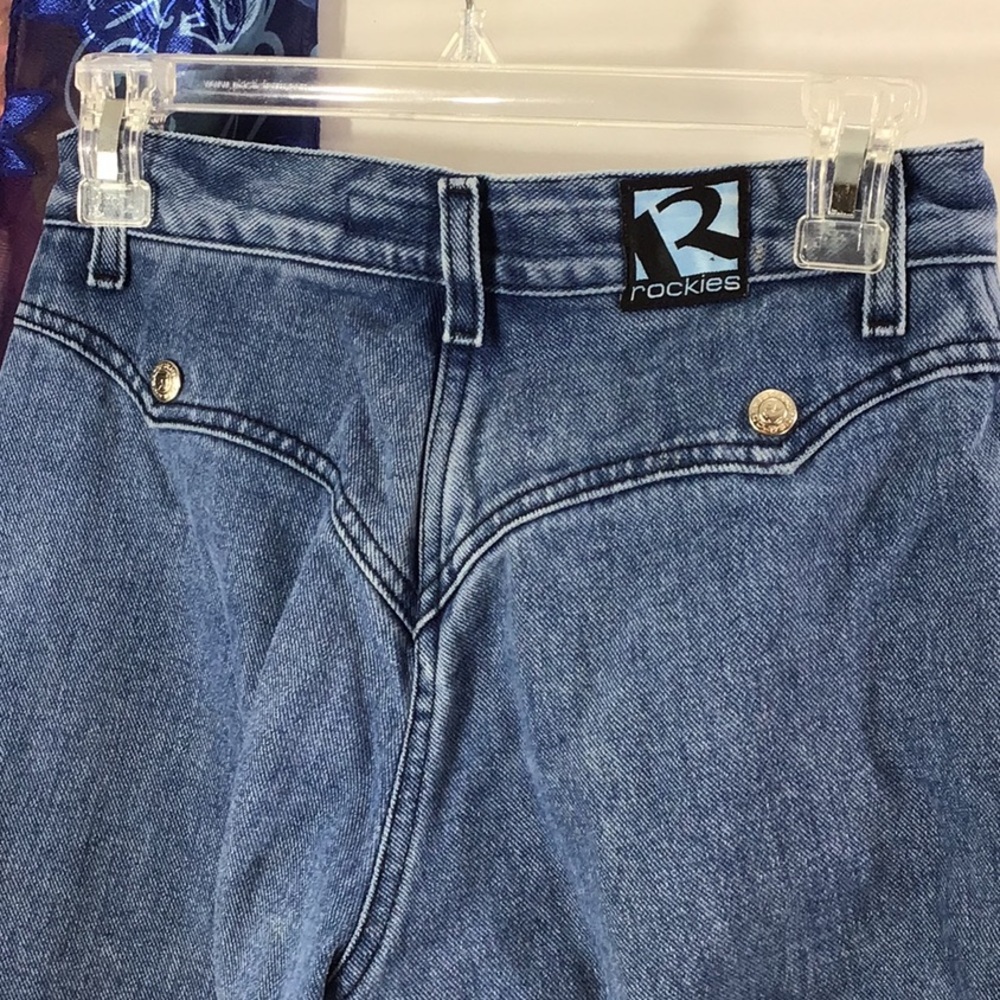 Vintage Rockies oversized yoke design jeans - Picture 6 of 13